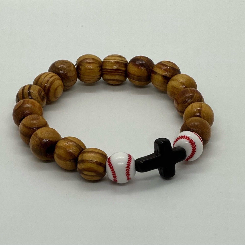 Faith & Baseball Bracelet